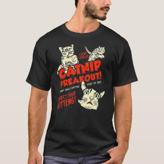 Catnip madness cat T-Shirt
