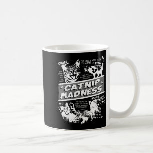Catnip Madness Cute Kitten Funny Cat Pet Humor Coffee Mug