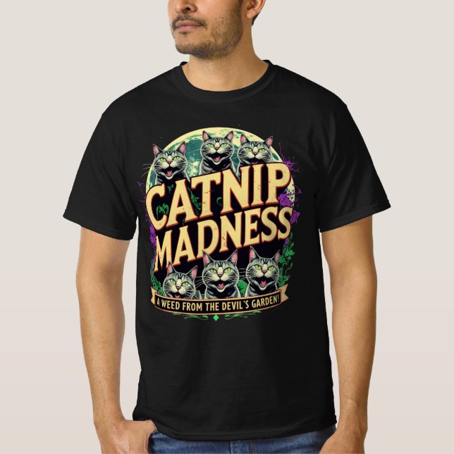 Catnip Madness T-Shirt (Front)