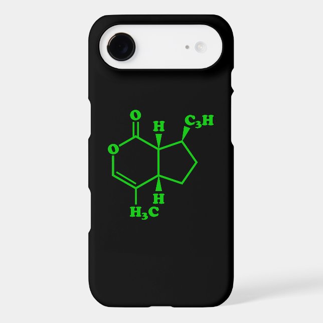 Catnip Nepetalactone Molecular Chemical Formula Case-Mate iPhone Case (Back)