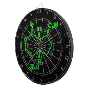 Catnip Nepetalactone Molecular Chemical Formula Dart Board