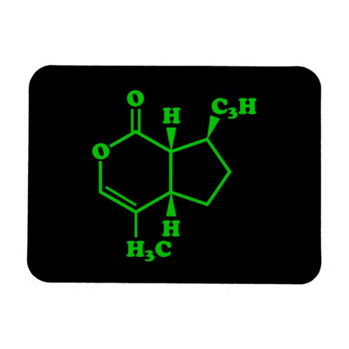 Catnip Nepetalactone Molecular Chemical Formula Magnet