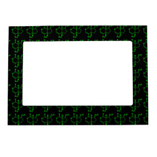 Catnip Nepetalactone Molecular Chemical Formula Magnetic Photo Frame