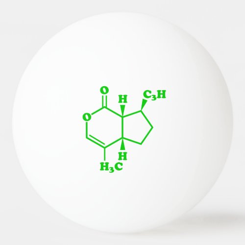 Catnip Nepetalactone Molecular Chemical Formula Ping Pong Ball