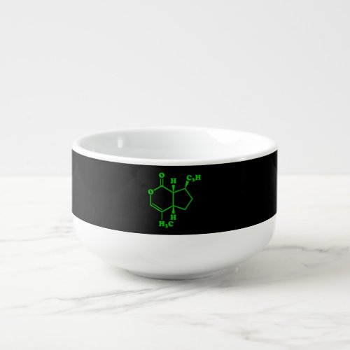 Catnip Nepetalactone Molecular Chemical Formula Soup Mug