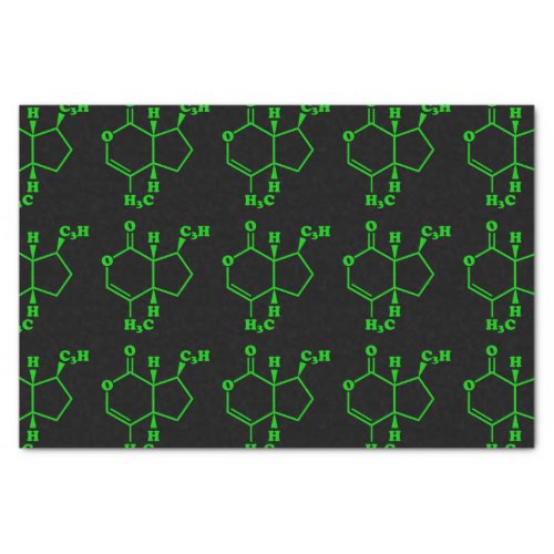 Catnip Nepetalactone Molecular Chemical Formula Tissue Paper