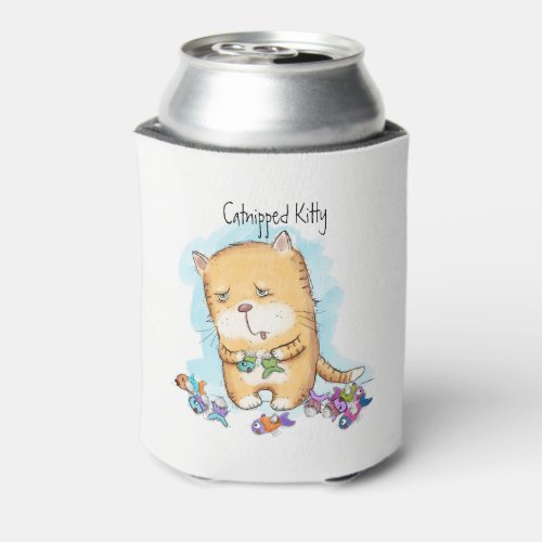 Catnipped Kitty Can Cooler