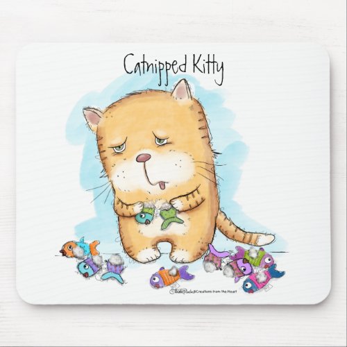 Catnipped Kitty Mouse Pad