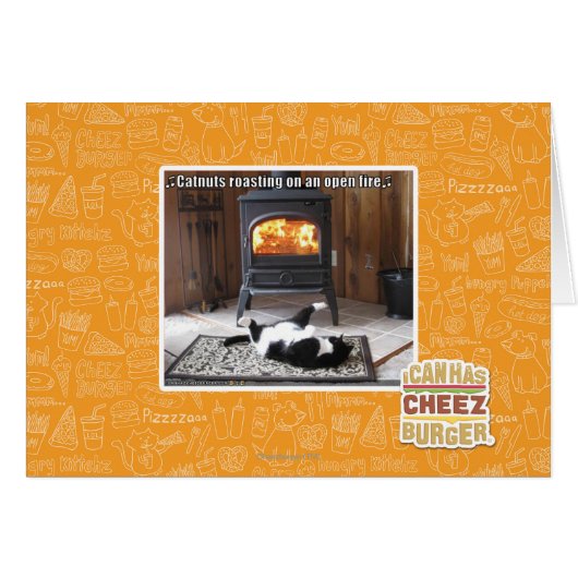 Catnuts roasting cards (Front Horizontal)