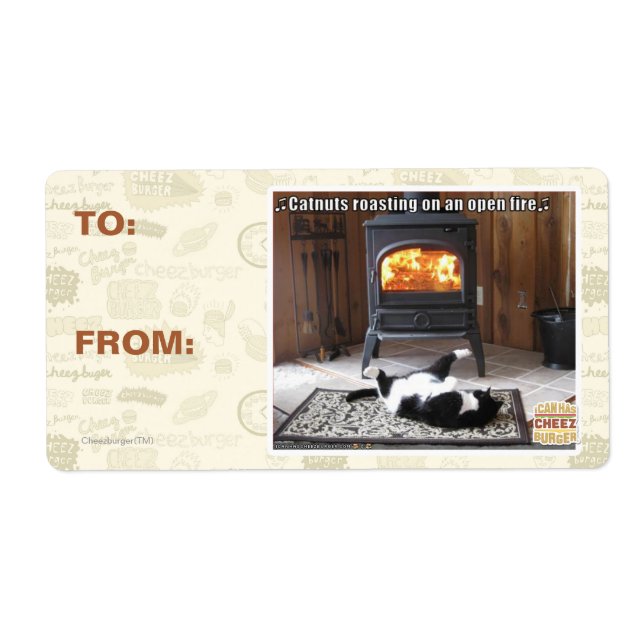 Catnuts roasting label (Front)