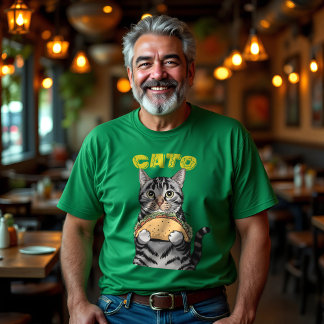 CATO Cat Taco Graphic  T-Shirt