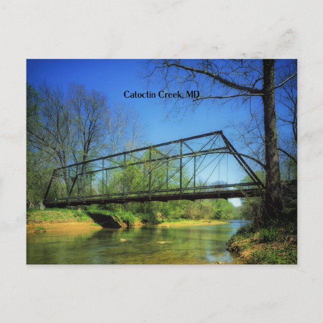 Catoctin Creek, Maryland  Postcard (Front)