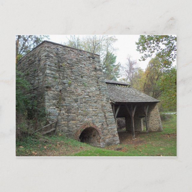 Catoctin Mountain Furnance. Thurmont, Maryland Postcard (Front)
