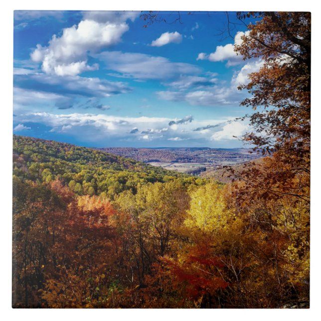 Catoctin Mountains, Maryland Ceramic Tile (Front)