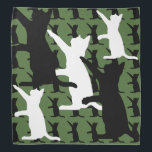 Catoflauge Bandana<br><div class="desc">It's camouflage with cats. The ultimate disguise.</div>
