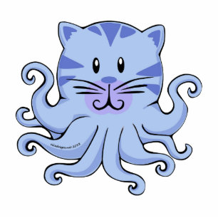 Catopus Acrylic Pin Cutout