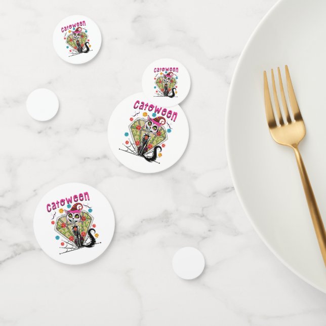 Catoween Halloween Confetti (Group)