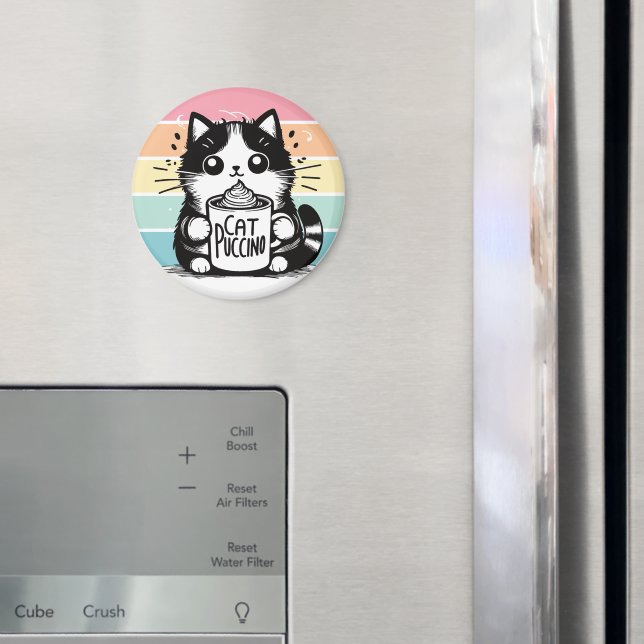 Catpuccino 3 magnet (In Situ (Fridge))