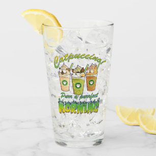 Catpuccino – Purr a Purrfect Morning Cute Cat Glass