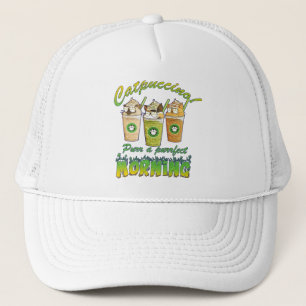 Catpuccino – Purr a Purrfect Morning   Cute Cat Trucker Hat