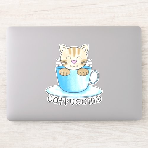 Catpuccino Sticker