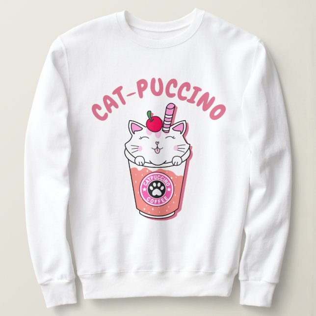 Catpuccino Sweatshirt (Design Front)