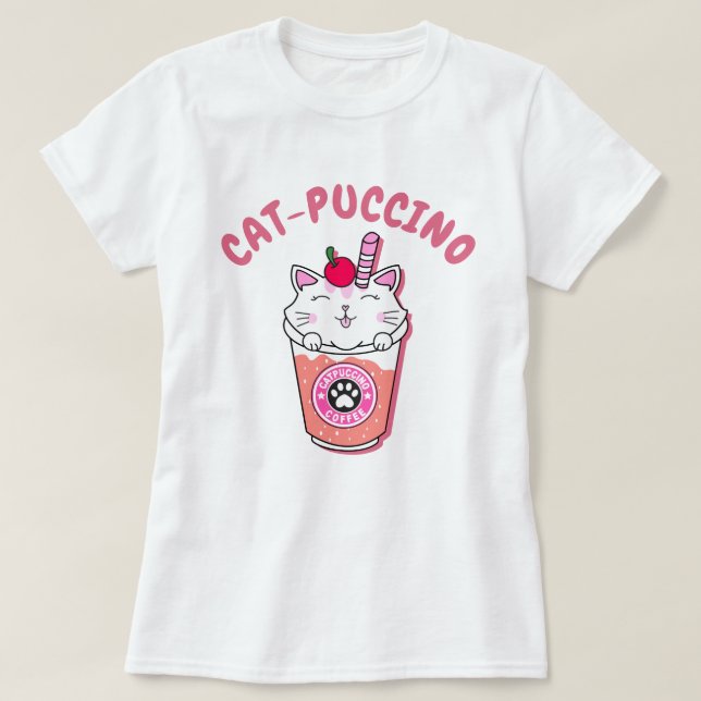 Catpuccino T-Shirt (Design Front)
