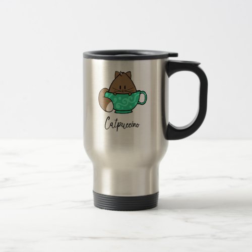 Catpuccino Travel Mug