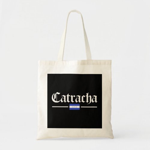Catracha Honduras Flag Pullover Hoodie Tote Bag