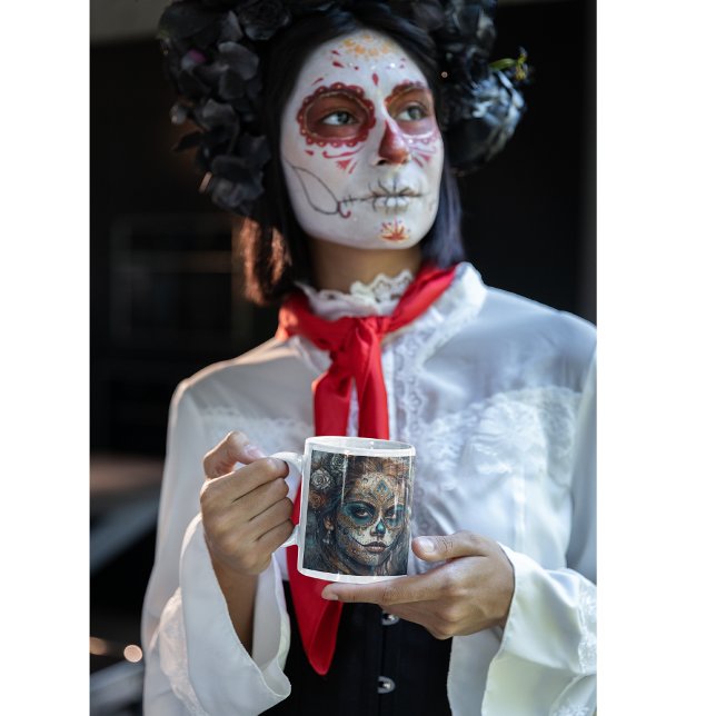 Catrina Azul Color Morph Mug (Creator Uploaded)