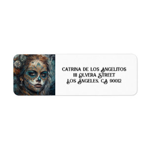 Catrina Azul, custom Label