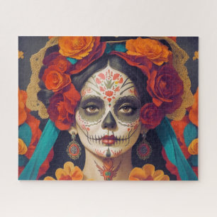 Catrina Day Of The Dead 1 Jigsaw Puzzle