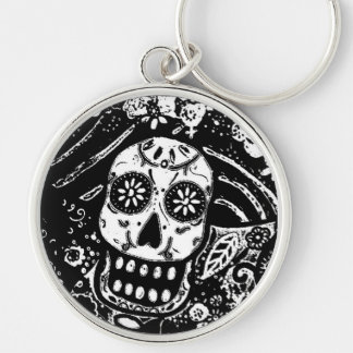 CATRINA DIA DE LOS MUERTOS KEYCHAIN
