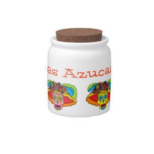 Catrina Sugar Skull Candy Jar