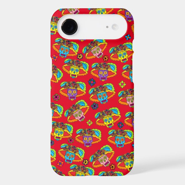 Catrina Sugar Skull Case-Mate iPhone Case (Back)