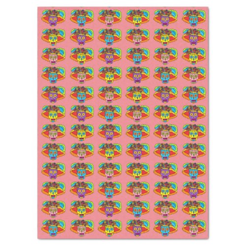 Catrina Sugar Skull Tissue Paper