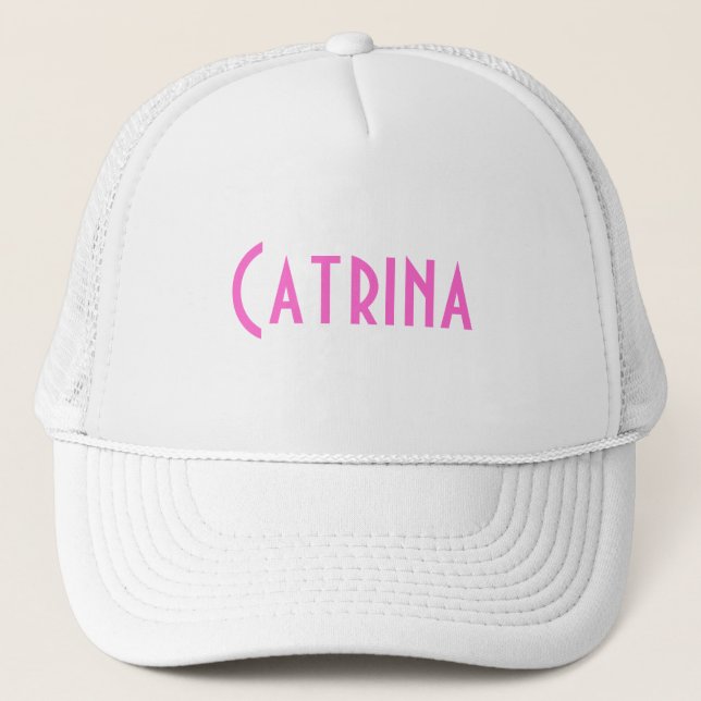Catrina Trucker Hat (Front)