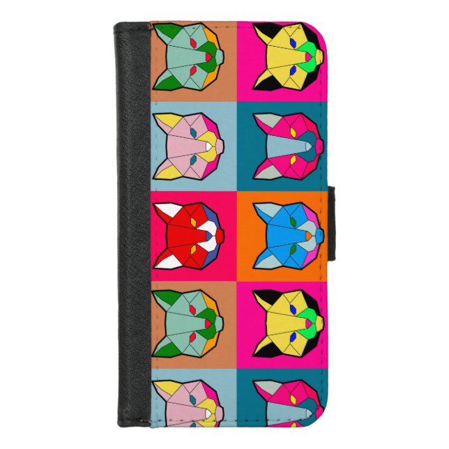 catrix iPhone wallet case (Front)