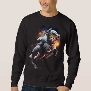 Catronaut Cat Astronaut space cat 4 Sweatshirt
