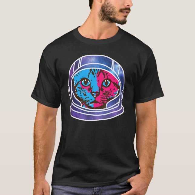 Catronaut Space Cat Astronaut For Cat T-Shirt (Front)