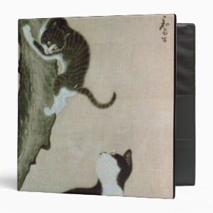 Cats, 17th century (ink on silk) 3 ring binder