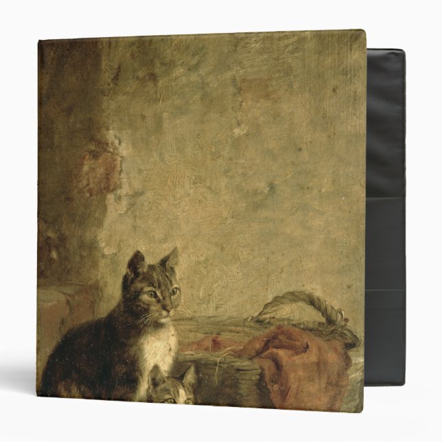 Cats, 1883 3 ring binder (Front/Inside)