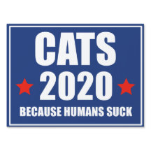 Cats 2020 Yard Sign