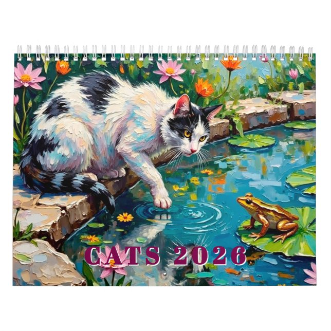 Cats 2026 Calendar (Cover)