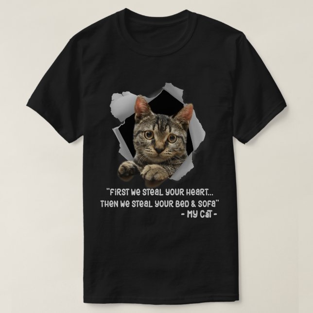 Cats 365 Cat Sofa Funny Sayings Cat Lover Gift Pre T-Shirt (Design Front)