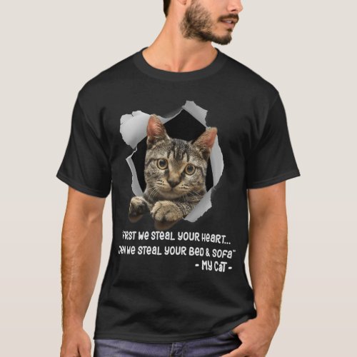 Cats 365 Cat Sofa Funny Sayings Cat Lover Gift Pre T_Shirt