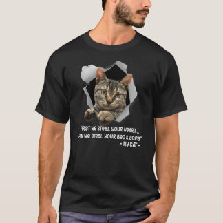 Cats 365 Cat Sofa Funny Sayings Cat Lover T-Shirt