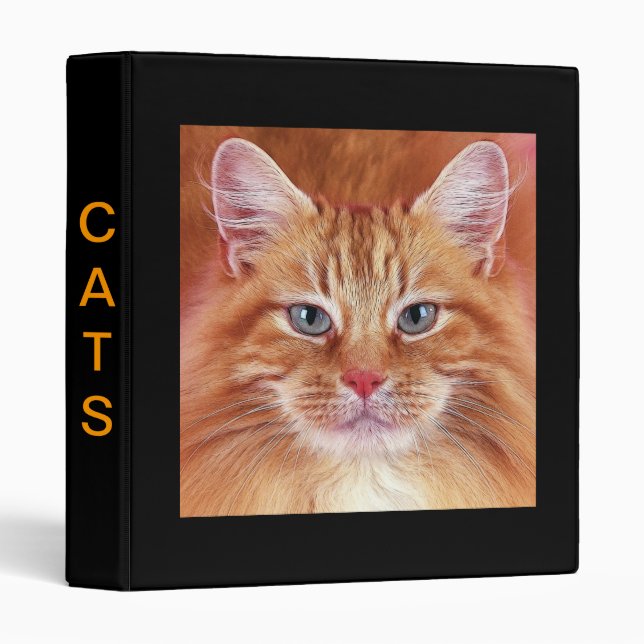 CATS 3 RING BINDER (Front/Spine)