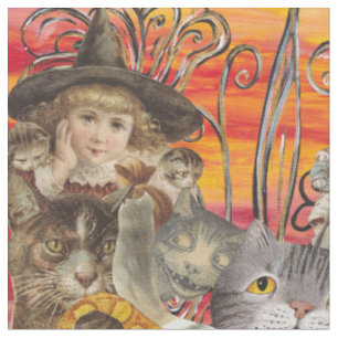 Cats a Plenty Fabric