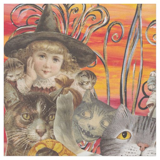 Cats a Plenty Fabric